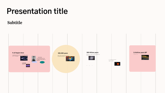 Big Bang Theory Timeline by Camryn Kubota on Prezi