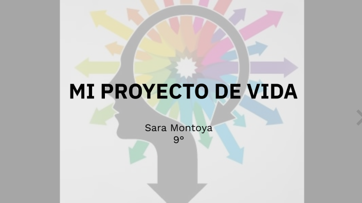 MI PROYECTO DE VIDA by Sara Montoya on Prezi