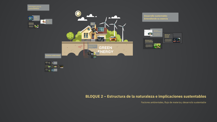 BLOQUE 2 – Estructura de la naturaleza e implicaciones sustentables by