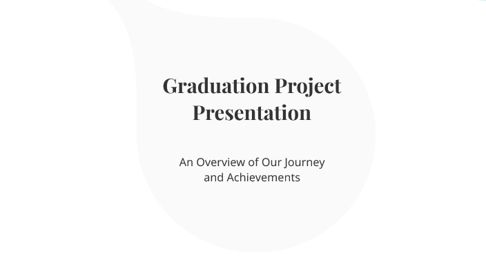 Graduation Project Presentation by Amira Ghanem on Prezi