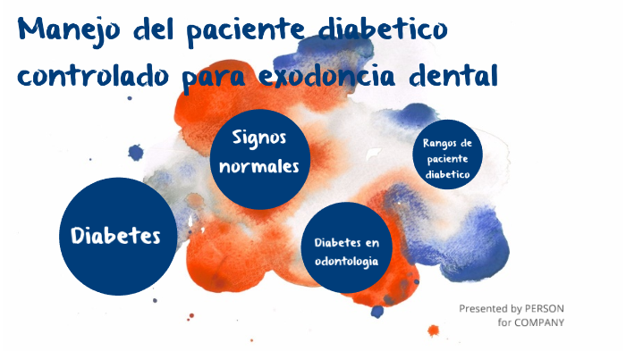 Manejo Del Paciente Diabetico Controlado Para Exodoncía Dental By Mayel ...