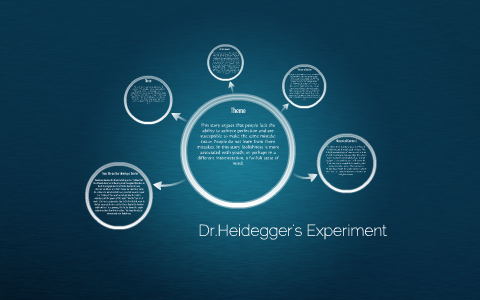 where does dr heidegger's experiment take place