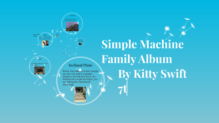 Simple Machine Family Album by Keasia Swift on Prezi
