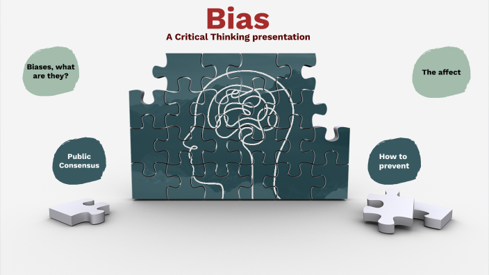 does critical thinking involves bias