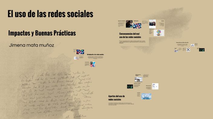 El uso de las redes sociales by Santiago Moreira Muñoz on Prezi