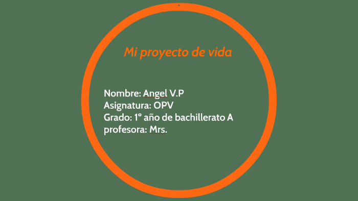 Mi proyecto de vida by angel villatoro on Prezi