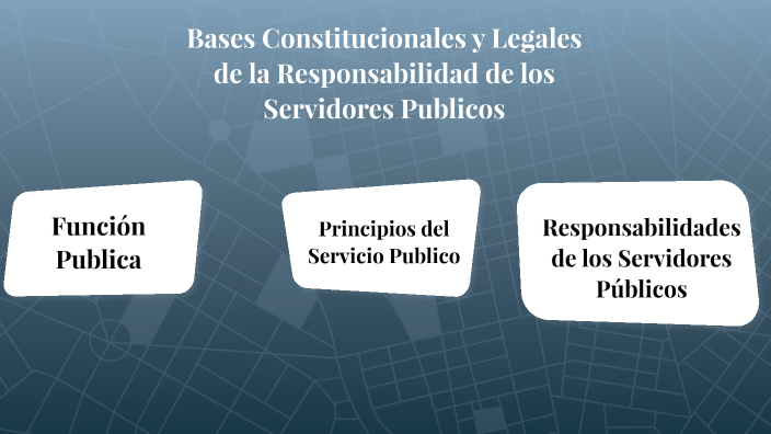 Bases Constitucionales y Legales de la Responsabilidad del Servidor ...