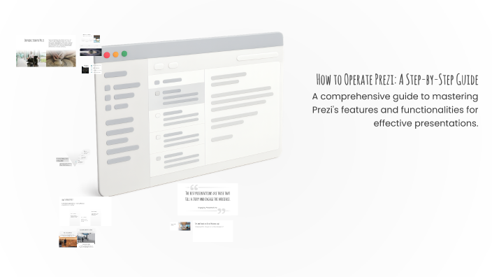 How to Operate Prezi: A Step-by-Step Guide by Charlene Tigtig on Prezi