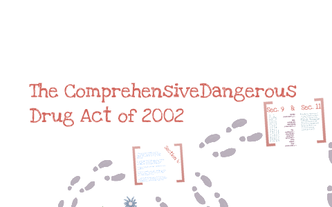 powerpoint presentation of comprehensive dangerous drugs act