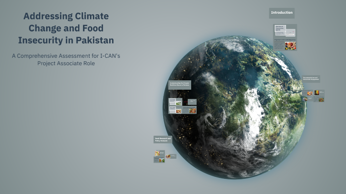 Food Insecurity In Pakistan Addressing Climate Change and Food Insecurity in Pakistan by Tehmina ...
