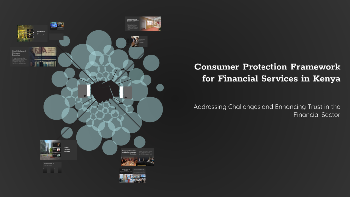 Consumer Protection Framework for Financial Services in Kenya by Eric ...
