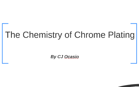 plating chemistry