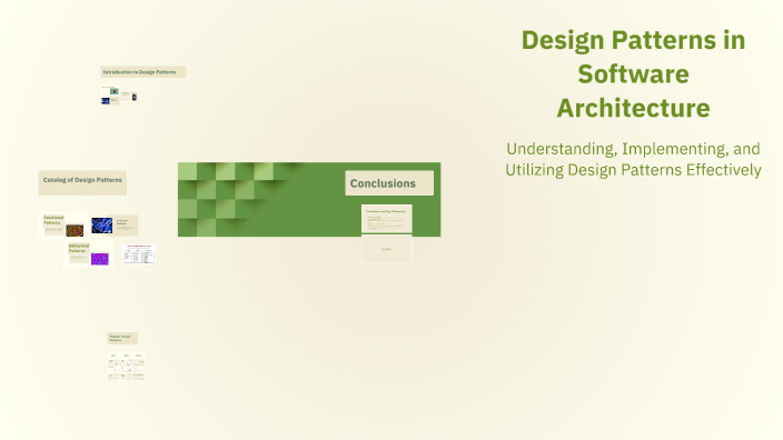 Design Patterns in Software Architecture by duc phan on Prezi