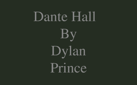 Dante Hall by Dylan p on Prezi