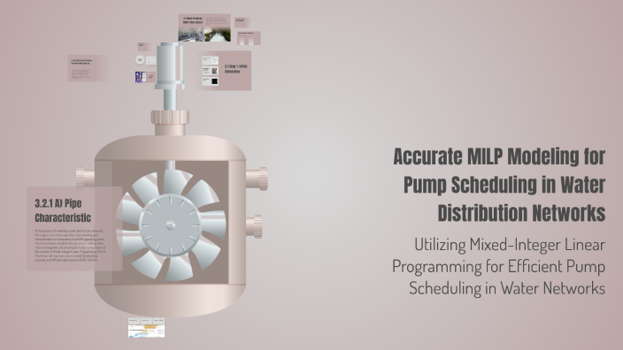 Accurate MILP Modeling for Pump Scheduling in Water Distribution ...