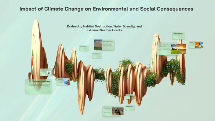 Impact of Climate Change on Environmental and Social Consequences by ...