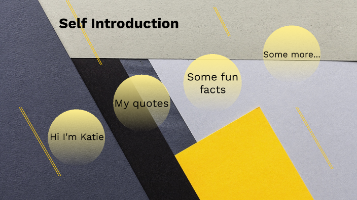 Self Introduction by Katie Lao on Prezi