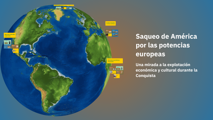 Saqueo de América por las potencias europeas by Maria Isabel Luquin on ...