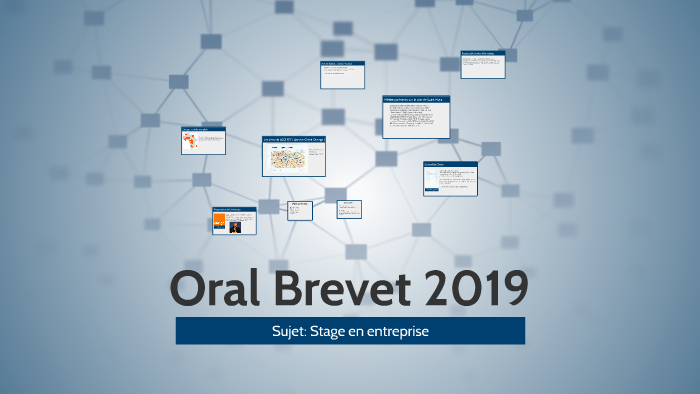 Oral Brevet 2019 by Léo FOUASSIN on Prezi