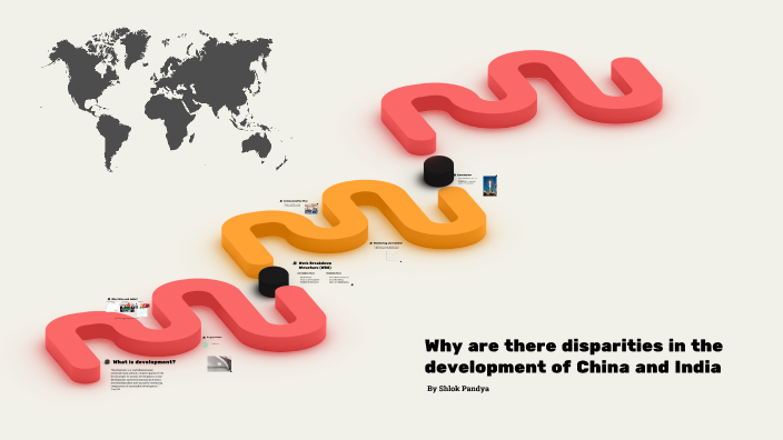 Why are there disparities in the development of China and India by ...