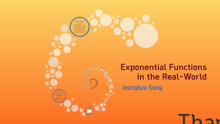 Exponential Functions In The Real World By Robin Kang On Prezi