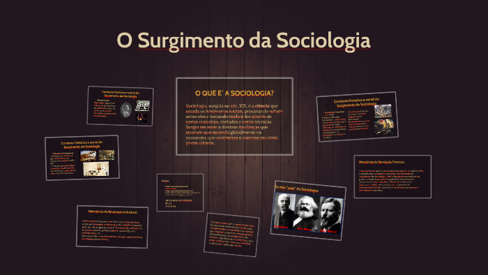 O Surgimento da Sociologia by Julia Mitsutake on Prezi