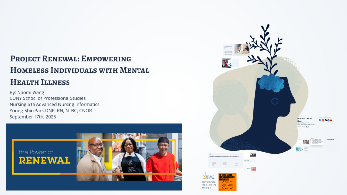 Project Renewal: Empowering Homeless Individuals with Mental Health ...