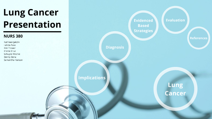 Lung cancer presentation by samantha hanson on Prezi
