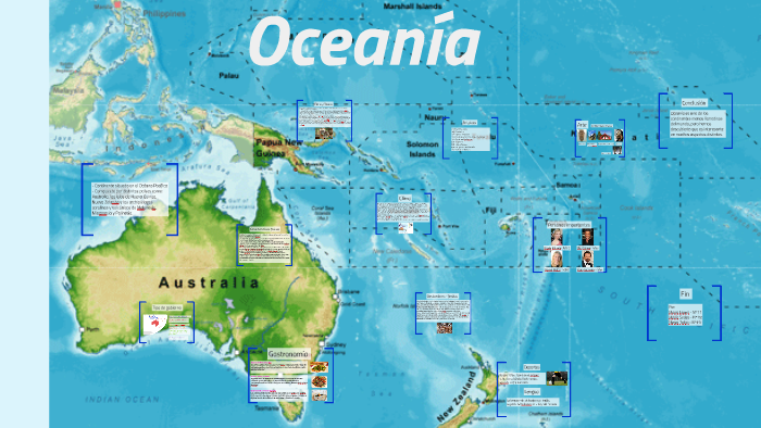 continente de oceania y sus paises