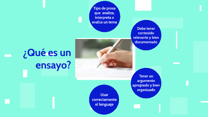 ¿Qué es un ensayo? by Katherine Betancourt on Prezi