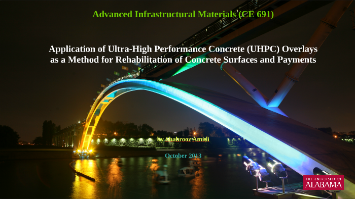 Application of Ultra-High Performance Concrete (UHPS) Overla by