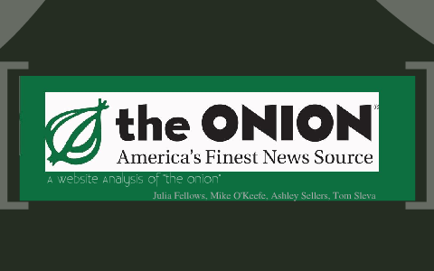 Site Analysis Of The Onion By Julia Fellows