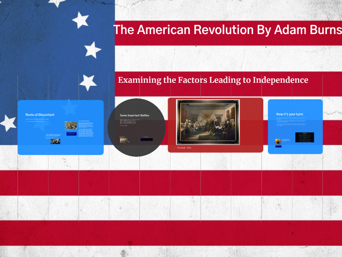 The American Revolution by Adam Burns on Prezi