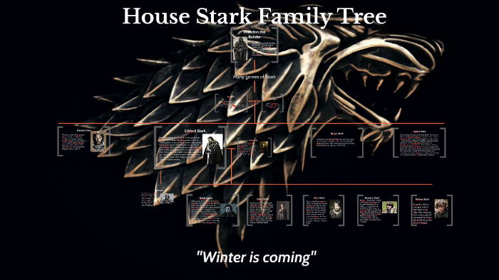 house stark family tree