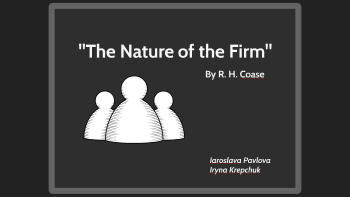 Nature the Firm" by Krepchuk