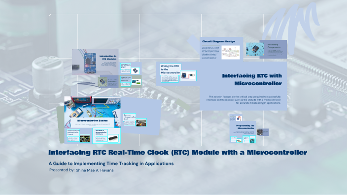 Interfacing an RTC Module with Microcontroller by Altrem Jane Pacog on ...