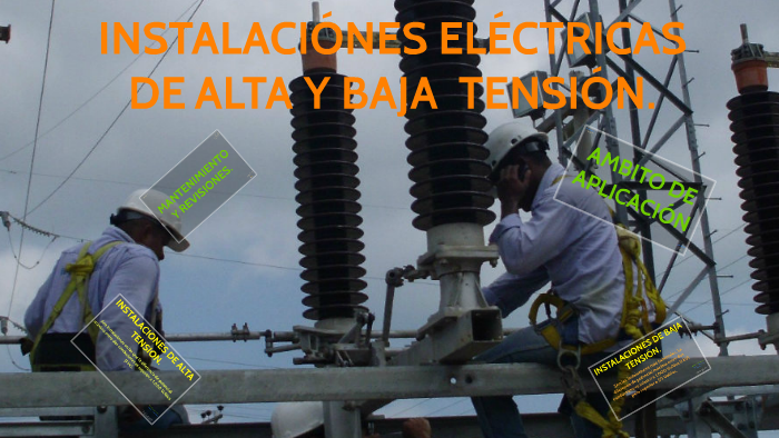 INSTALACIONES ELECTRICAS DE ALTA Y BAJA TENSIÓN by Angie Riaño