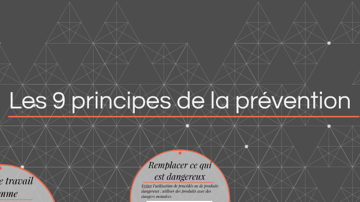 Les 9 principes de la prévention by Aline Claudon