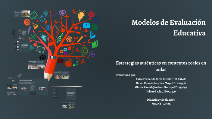 Modelos de Evaluación Educativa by gloria j on Prezi