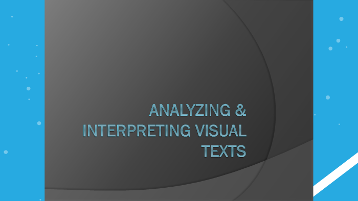 Intro to Visual Analysis by Susan Cook on Prezi