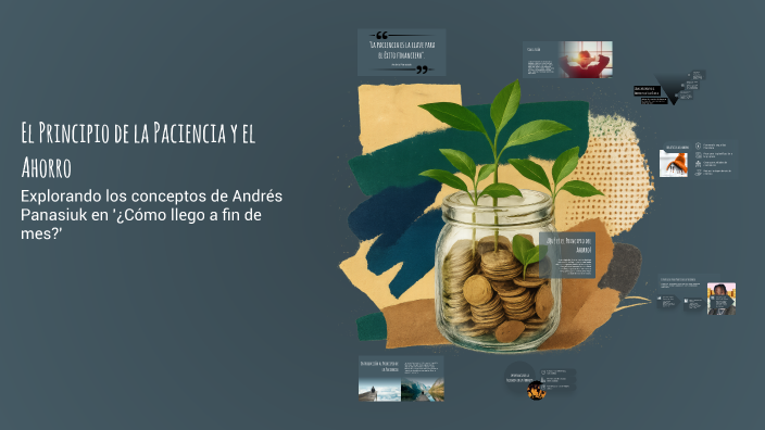 El Principio de la Paciencia y el Ahorro by Lexi Vanesa Moreno Rios on ...