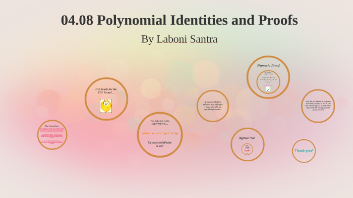 04.08 Polynomial Identities and Proofs by Laboni Santra on Prezi