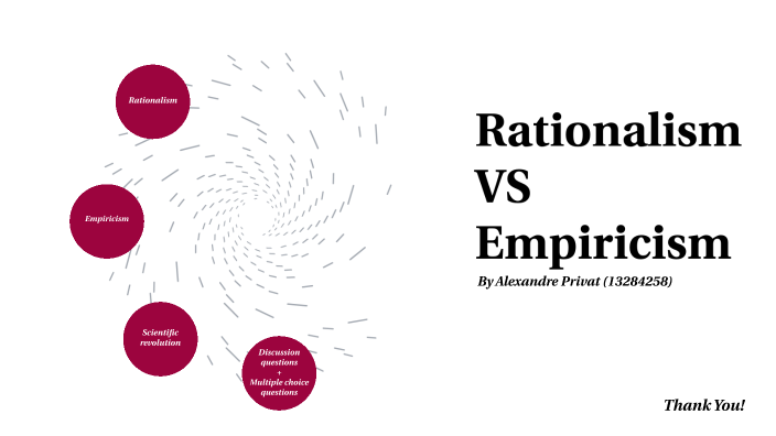 Rationalism Vs Empiricism By Alexandre PRIVAT On Prezi