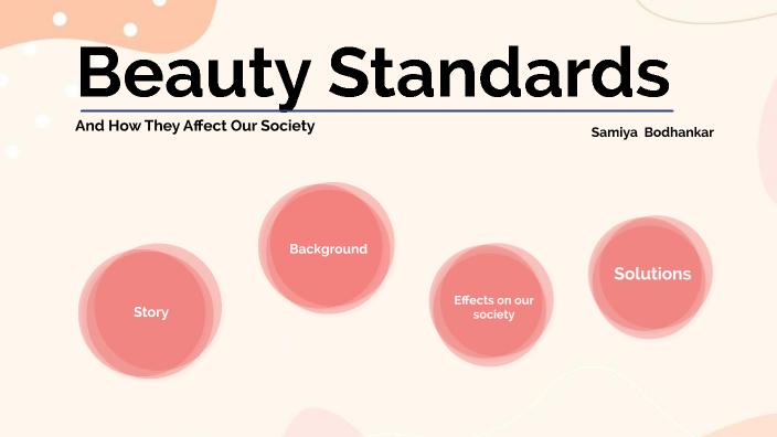 research about beauty standards