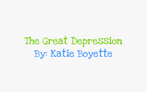 The Great Depression by Katie Boyette on Prezi