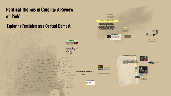 Political Themes in Cinema: A Review of 'Pink' by Prachi Priya on Prezi