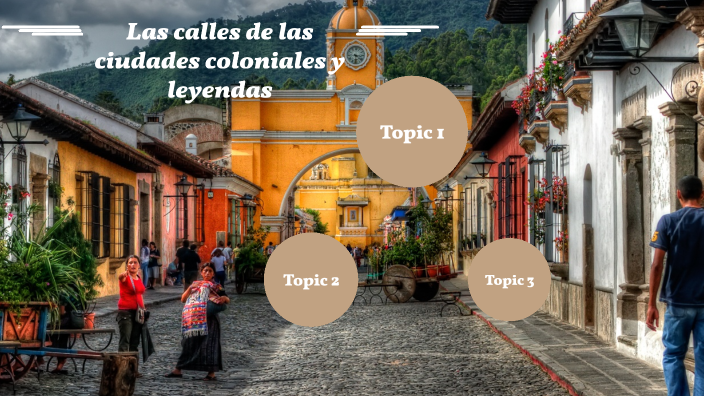 Las calles de las ciudades coloniales y sus leyendas by Adhara Liliana