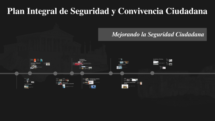 Plan Integral de Seguridad y Convivencia Ciudadana by ALEXANDER ...