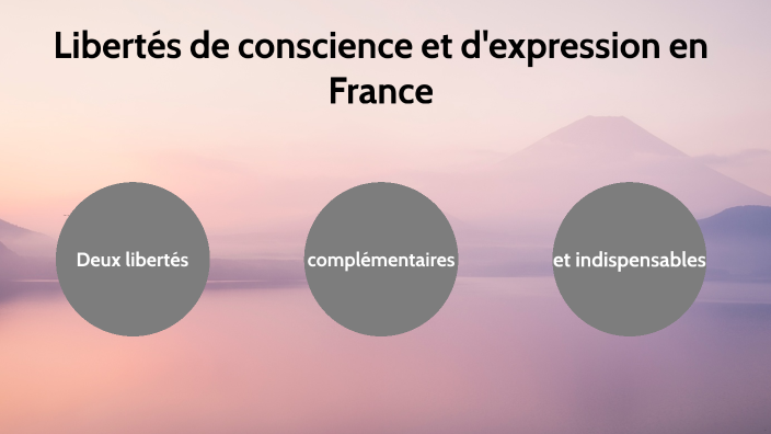 Liberté de conscience et d'expression en France by Margot Vero on Prezi