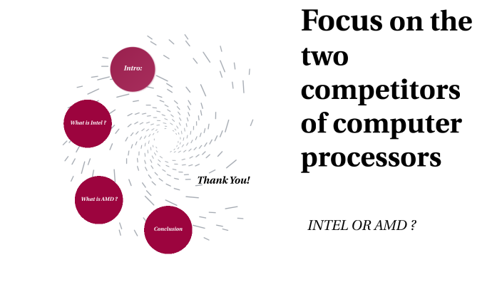 Compu Competitors Focus on the two competitors of computer processors by Jules Aufrere on ...